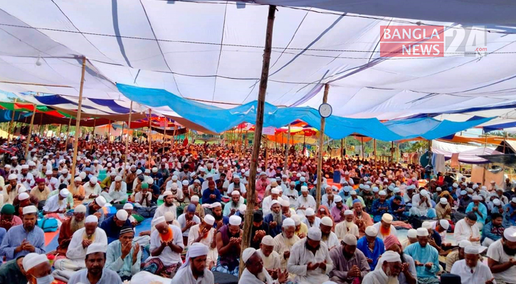 আমিন ধ্বনিতে শেষ হলো খাগড়াছড়ির ইজতেমা