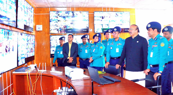 আরএমপির সাইবার ক্রাইম ইউনিটসহ নিরাপত্তা কার্যক্রম পরিদর্শনে মেয়র