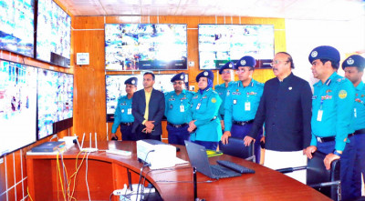 আরএমপির সাইবার ক্রাইম ইউনিটসহ নিরাপত্তা কার্যক্রম পরিদর্শনে মেয়র
