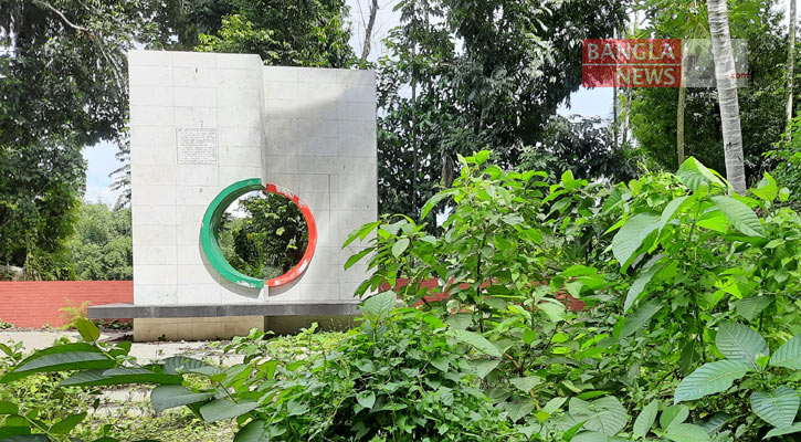 আগাছায় ঢাকা পড়েছে নড়াইলের মুক্তিযোদ্ধা স্মৃতি জাদুঘর