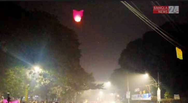 ফানুসে ঢাকার দুই জায়গায় আগুন