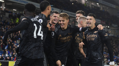 সিটির চেয়ে ৭ পয়েন্ট বেশি নিয়ে শীর্ষে আর্সেনাল