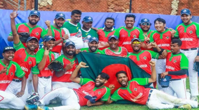 বিশ্ব বেসবল র‍্যাংকিংয়ে বাংলাদেশের একধাপ উন্নতি