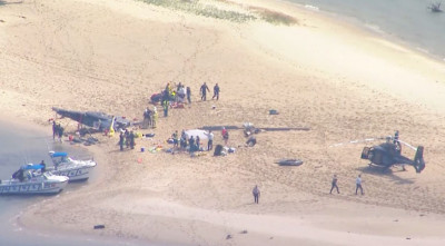 মাঝ আকাশে দুই হেলিকপ্টারের সংঘর্ষ, নিহত ৪