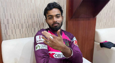 তৌহিদ হৃদয়ের হাতে আট সেলাই, দুই সপ্তাহের বিশ্রাম