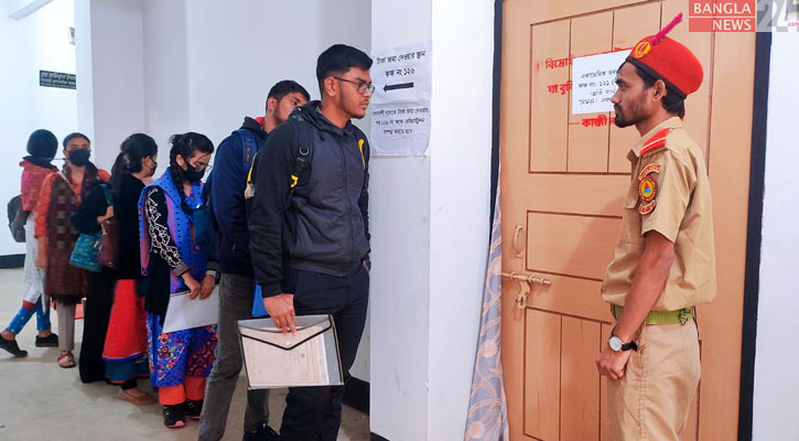 শাবিপ্রবিতে ১৩৪ আসনে চলছে স্পট ভর্তি কার্যক্রম