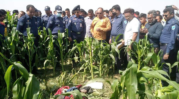 ভুট্টা ক্ষেতে পড়েছিল স্কুলছাত্রের হাত-পা বাঁধা মরদেহ