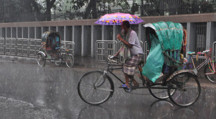 সব বিভাগে ভারী বৃষ্টি হতে পারে