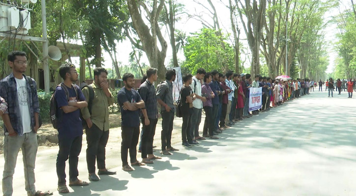 স্বতন্ত্র হল প্রার্থনা কক্ষ ও খাবারের দাবি রাবি সনাতন শিক্ষার্থীদের