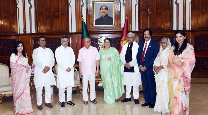 বঙ্গভবনে রাষ্ট্রপতির সঙ্গে স্পিকারের সাক্ষাৎ