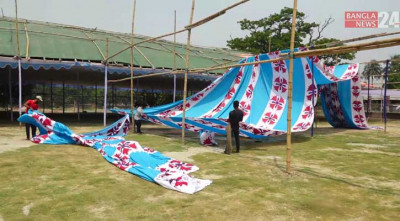 প্রস্তুত হচ্ছে হযরত শাহ মখদুম (রহঃ) ঈদগাহ