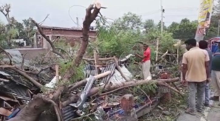 পাবনায় বজ্রপাতে নিহত ২, ঝড়-শিলাবৃষ্টিতে ফসলের ক্ষতি