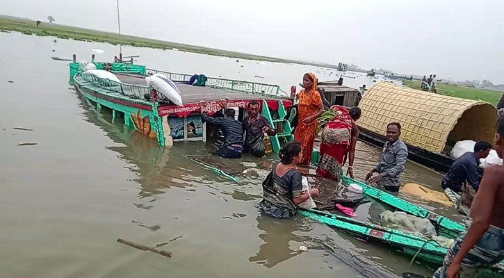 নাসিরনগরে লঙ্গন নদীতে নৌকা ডুবে শিশুর মৃত্যু