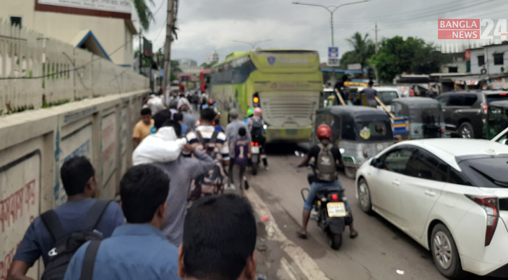 শ্যামলী থেকে গাবতলী যেতেই ঘণ্টা পার!