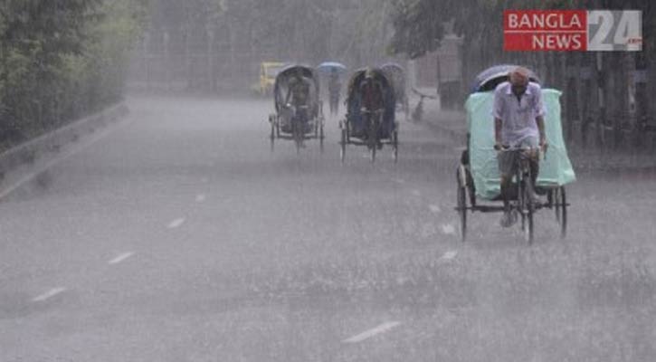 কোথাও কোথাও ভারী বর্ষণ হতে পারে