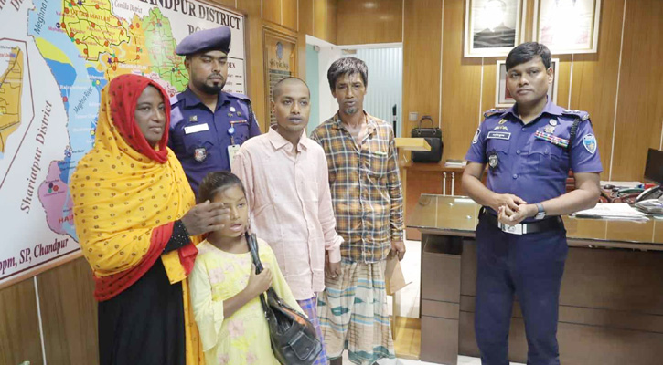 পুলিশের সহযোগিতায় ৬ বছর পর যুবক ফিরে পেল পরিবার