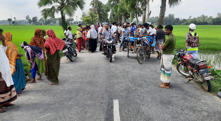 জয়পুরহাটে ধানক্ষেতে পড়েছিল বৃদ্ধের মরদেহ