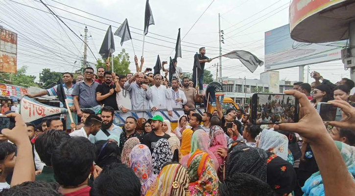 ‘দেশের মানুষ আর কোনো প্রহসনের নির্বাচনে অংশ নেবে না’