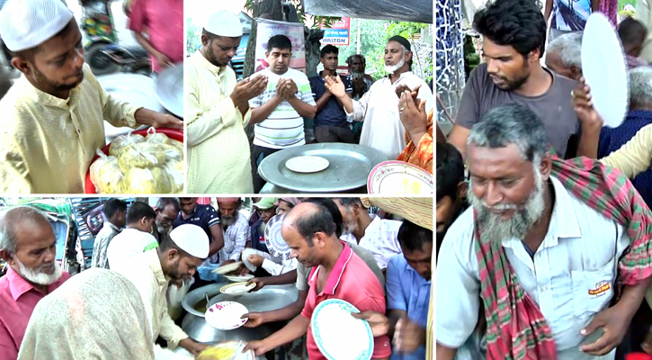 প্রতি শুক্রবার ২ শতাধিক ছিন্নমূলকে খিচুড়ি খাওয়ান চা-বিক্রেতা ফারুক