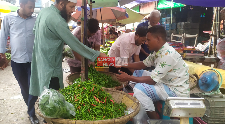 আবারও অস্থির কাঁচা মরিচের বাজার