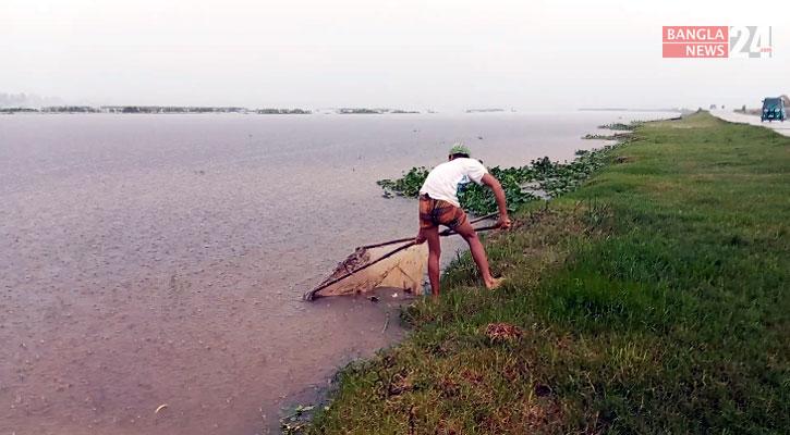 হবিগঞ্জে স্মরণকালের সর্বোচ্চ বৃষ্টিপাত