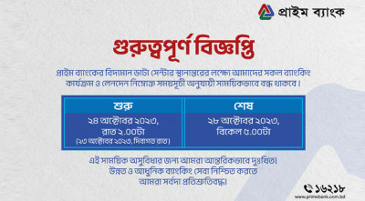 ডাটা সেন্টার স্থানান্তর করছে প্রাইম ব্যাংক