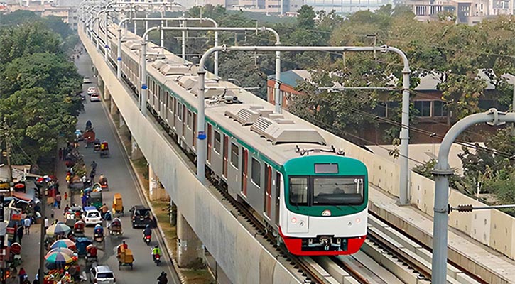 মতিঝিল পর্যন্ত মেট্রোরেল উদ্বোধন ৪ নভেম্বর 