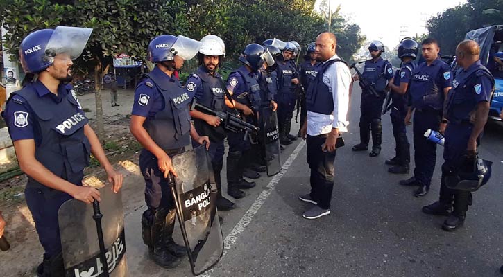 কিশোরগঞ্জে আধাবেলা হরতাল পালিত