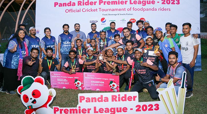 রাইডারদের জন্য ফুডপ্যান্ডার  ক্রিকেট টুর্নামেন্ট