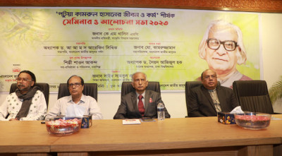 শিল্পচর্চার পাশাপাশি সমাজ-রাজনীতিতেও আগ্রহী ছিলেন কামরুল হাসান