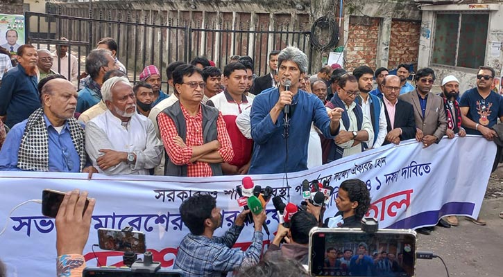 সরকার জেলে ঢুকিয়ে আন্দোলন দমন করতে চায়: সাকি