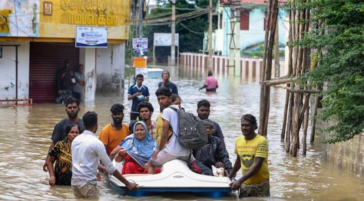 টানা বৃষ্টিতে তামিলনাড়ুতে ১০ জনের মৃত্যু