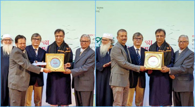 নন-ফিকশন গ্রন্থ সম্মাননা পেয়েছেন আসিফ নজরুল-আমিনুল ইসলাম