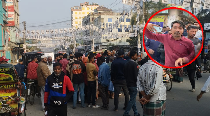 স্বতন্ত্র প্রার্থীর স্ত্রীর গণসংযোগে বাধা ও হামলার অভিযোগ নৌকার সমর্থকদের বিরুদ্ধে 