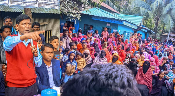 নৌকায় ওপেন সিল মারতে বললেন ইউপি সদস্য, ভিডিও ভাইরাল