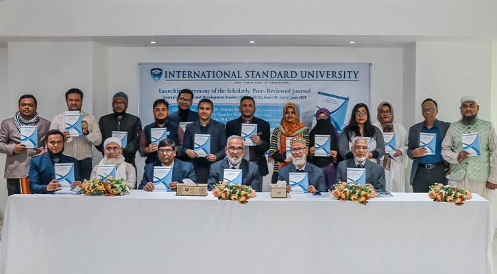 আইএসইউ জার্নাল অব বিজনেস অ্যান্ড ডেভেলপমেন্ট  স্টাডিজের দ্বিতীয় সংখ্যা প্রকাশিত 