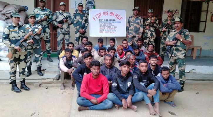 সেই ২৩ বাংলাদেশিকে ‘চোরাকারবারি’ বলে থানায় হস্তান্তর