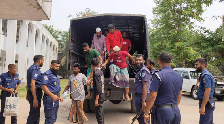 রামপাল বিদ্যুৎকেন্দ্রে ডাকাতির চেষ্টা-হামলা, গ্রেপ্তার ১২