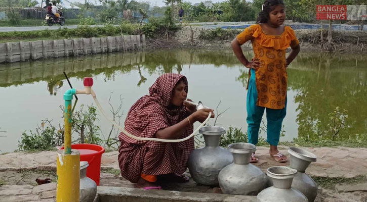 খুলনার উপকূলে সুপেয় পানির তীব্র সংকট