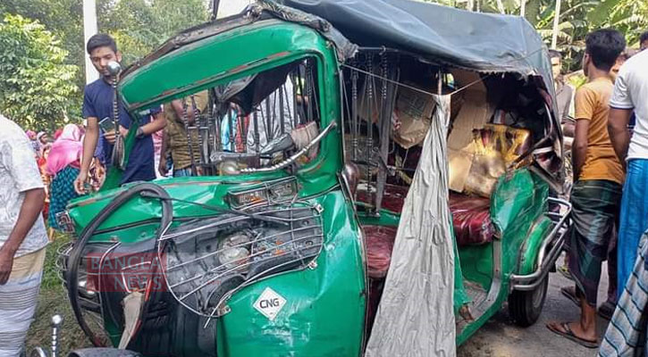 ধনবাড়ীতে অটোরিকশায় ট্রাকের ধাক্কা, প্রাণ গেল দুইজনের