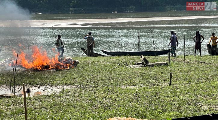 কাপ্তাই হ্রদে অভিযান, কারেন্ট-রিং জাল জব্দ