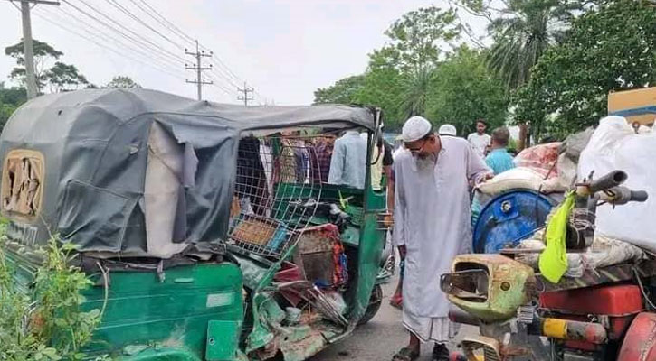 নসিমন ও সিএনজির মুখোমুখি সংঘর্ষে নারী নিহত