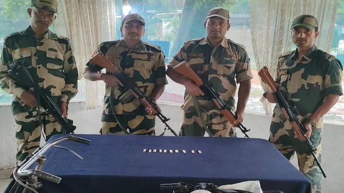 নদীয়ার পর মুর্শিদাবাদ থেকেও স্বর্ণ জব্দ করল বিএসএফ