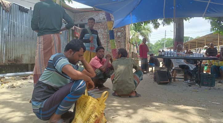 ফরিদপুরের কামলার হাটে পাওয়া যাচ্ছে না শ্রমিক, হতাশ কৃষক