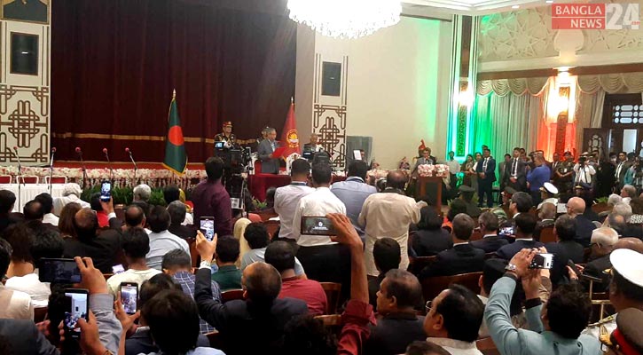 অন্তর্বর্তী সরকারের শপথে যায়নি আউয়াল কমিশন