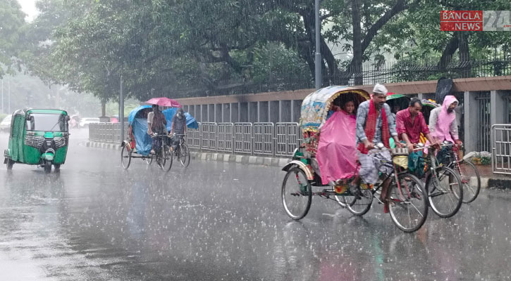 রাজধানীতে সর্বোচ্চ বৃষ্টি, ভারী বর্ষণ আরও তিন দিন