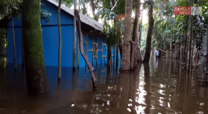 দীর্ঘমেয়াদি বন্যার কবলে লক্ষ্মীপুর, মুক্তি মিলবে কবে!