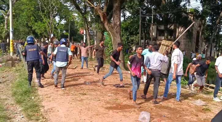 ব্রাহ্মণবাড়িয়ায় দুই গ্রামবাসীর সংঘর্ষে আহত অর্ধশতাধিক