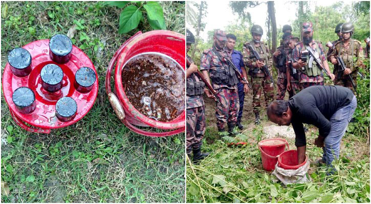 শিবগঞ্জে আ. লীগের দুই নেতা গ্রেপ্তার, ১৭ তাজা ককটেল জব্দ