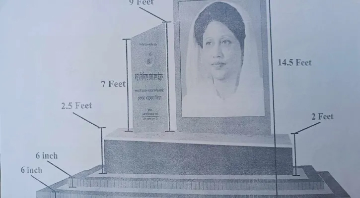 জবিতে খালেদা জিয়ার নামফলক পুনঃস্থাপন না ম্যুরাল?